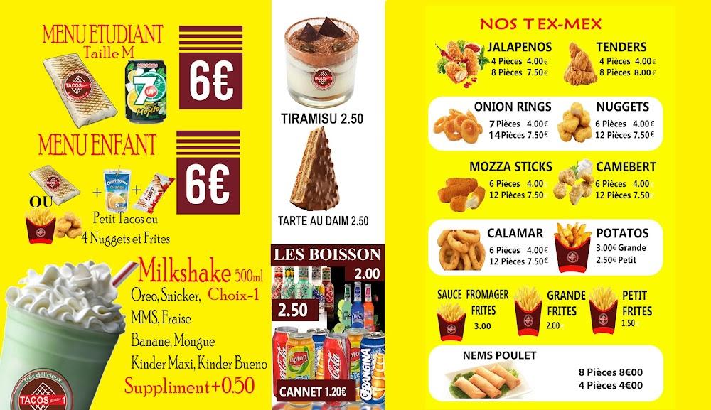 Tacos Numéro 1 - Menu Image 3